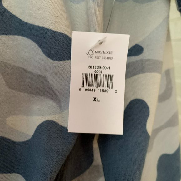 NWT Old Navy Cropped Camo Top Size XL - Picture 5 of 7